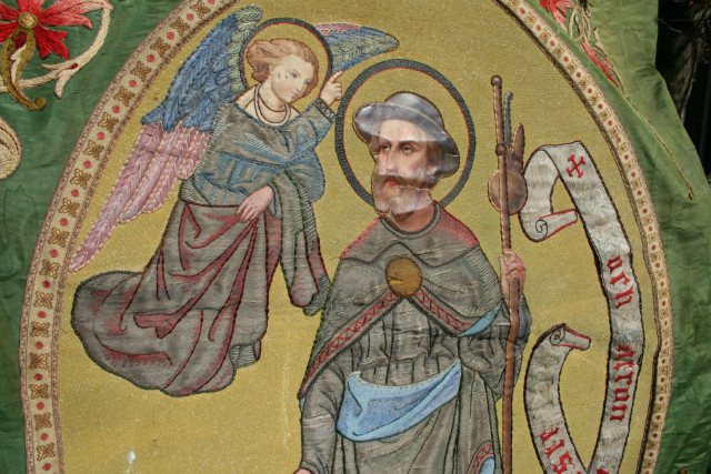 1  Procession – Banner , Hand-Embroided / Hand-Painted