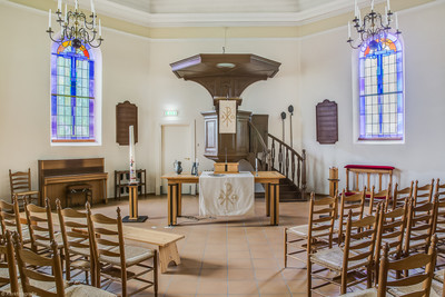 Pulpit en Wood, Drumpt Netherlands  19 th century