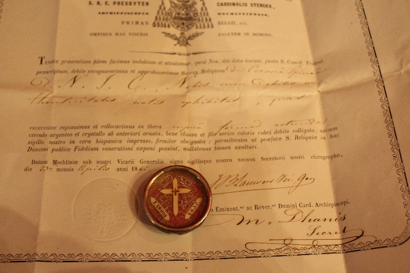 1  Relic True Cross With Certificate