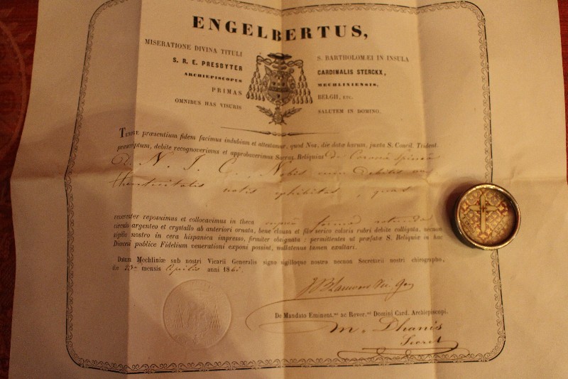 1  Relic True Cross With Certificate