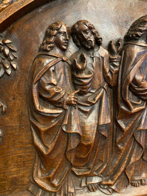 Relief  en Wood, Netherlands  19 th century