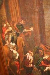 Religious Painting Belgium 17 th century