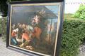 Religious Painting Belgium 18 th century