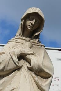 Religious Statue en Terra-Cotta, France 19th century