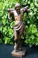 Religious Statue en handcarved wood, France 19th century