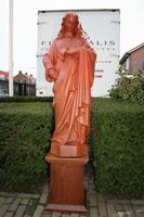 Religious Statue en Terra-Cotta, France 19 th century