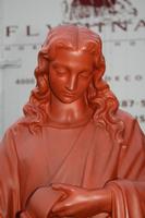 Religious Statue en Terra-Cotta, France 19 th century