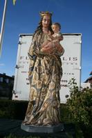 Religious Statue en PLASTER POLYCHROME, France 19 th century