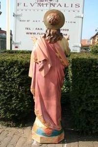 Religious Statue en Terra-Cotta, France 19th century