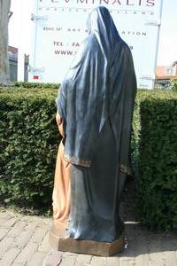 Religious Statue en PLASTER POLYCHROME, France 19th century