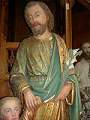 Religious Statue St. Joseph en PLASTER POLYCHROME, France 19th century