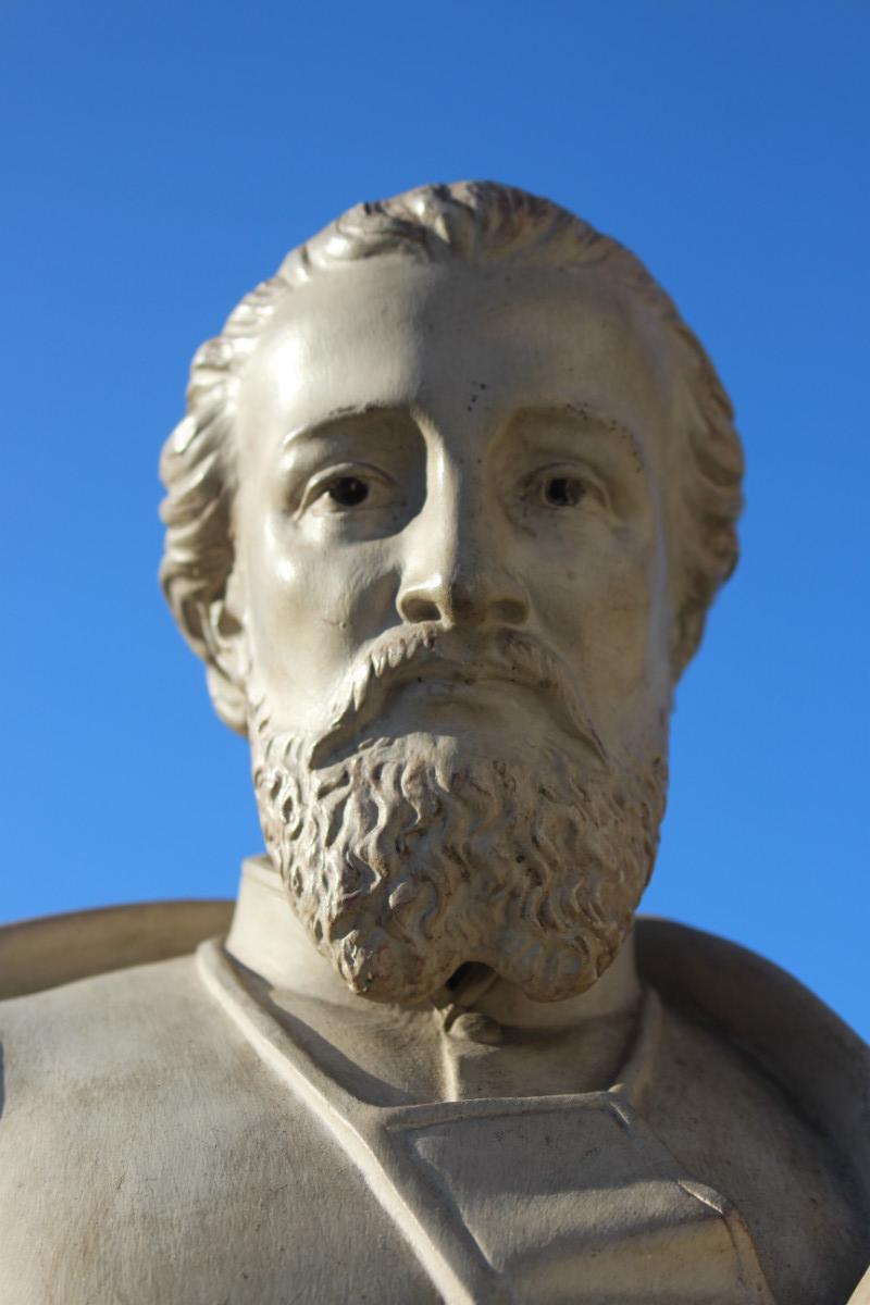 1  Religious Statue St. Peter Fourier