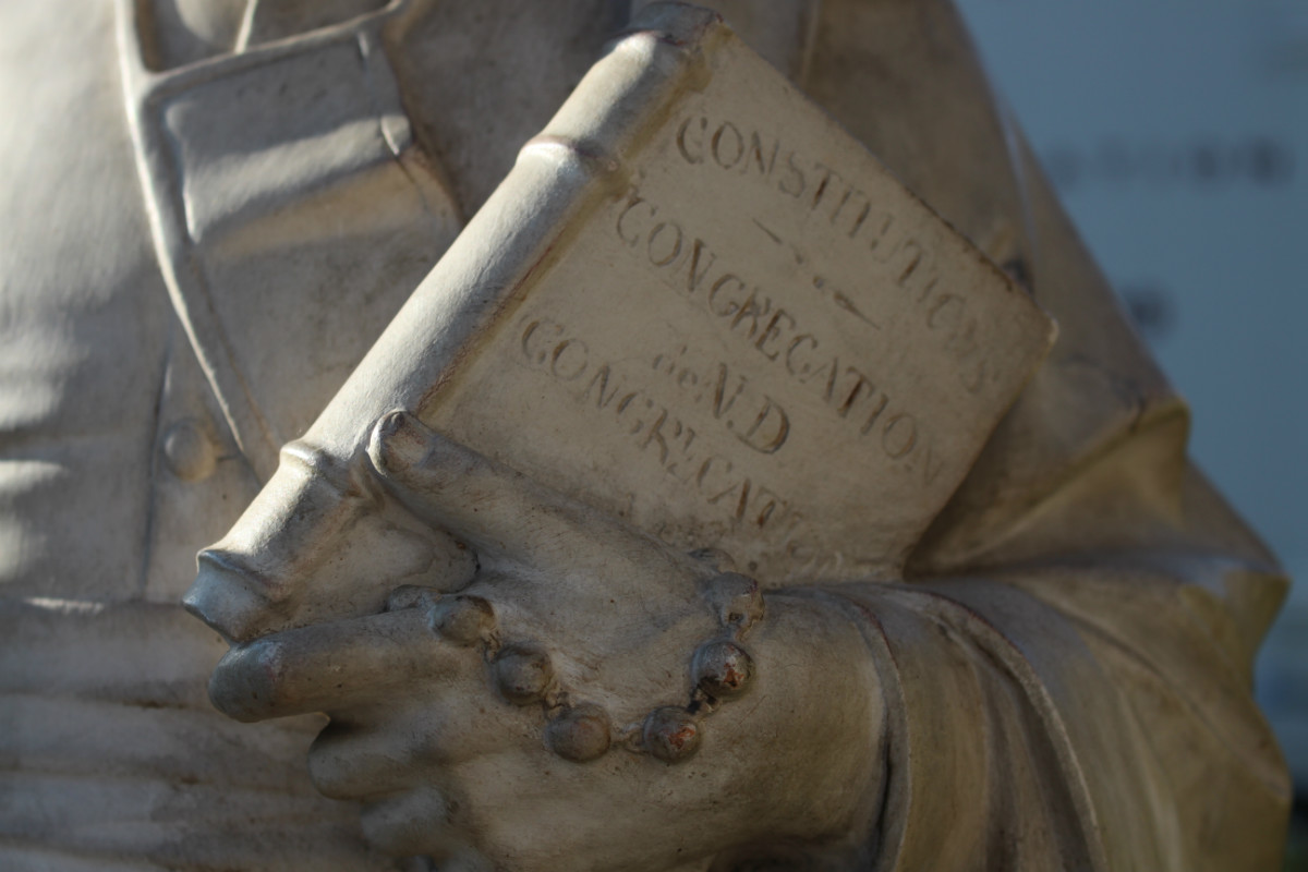 1  Religious Statue St. Peter Fourier