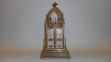 Reliquary en Brass / Bronze, Belgium 19th century