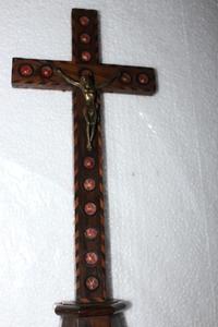 Reliquary en wood, Belgium 18th century