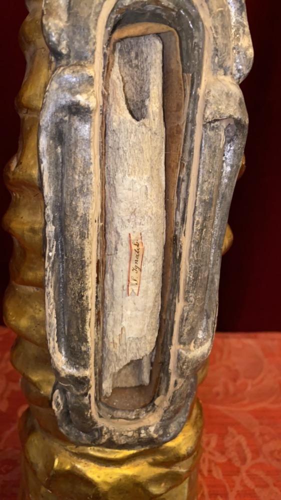 1  Reliquary - Arm Relic Ex Ossibus St. Ignatii Loyola