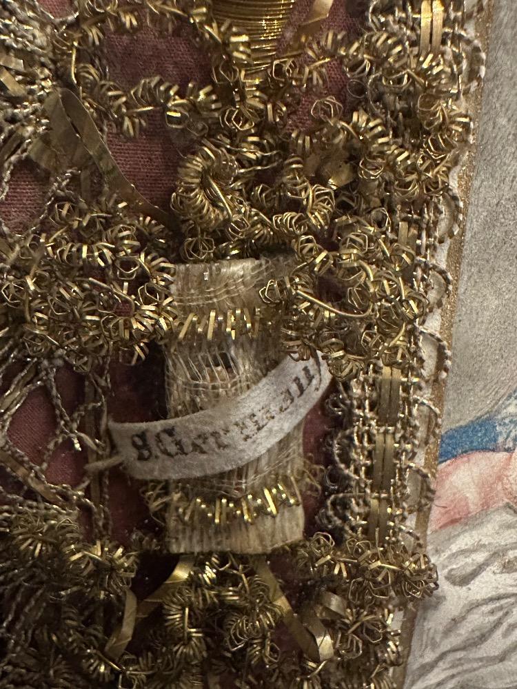 1  Reliquary /  Monastery - Work Relics: Ex Ossibus St. Germanus & St. Candida