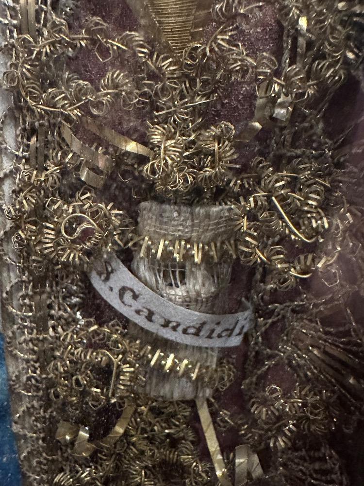 1  Reliquary /  Monastery - Work Relics: Ex Ossibus St. Germanus & St. Candida