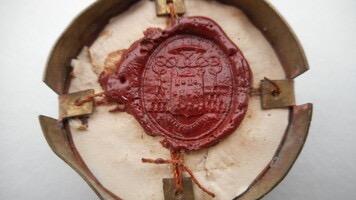 Reliquary - Relic Carolus Borromeus With Original Document 19 th century
