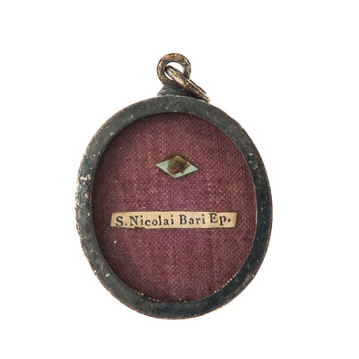 1  Reliquary - Relic Ex Carne St. Nicholas Of Bari