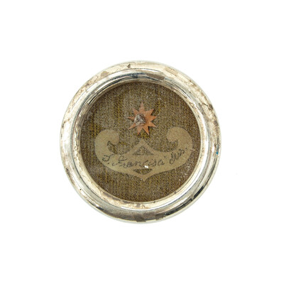 1  Reliquary - Relic Ex Cineribus St. Francis Of Assisi With Original Document