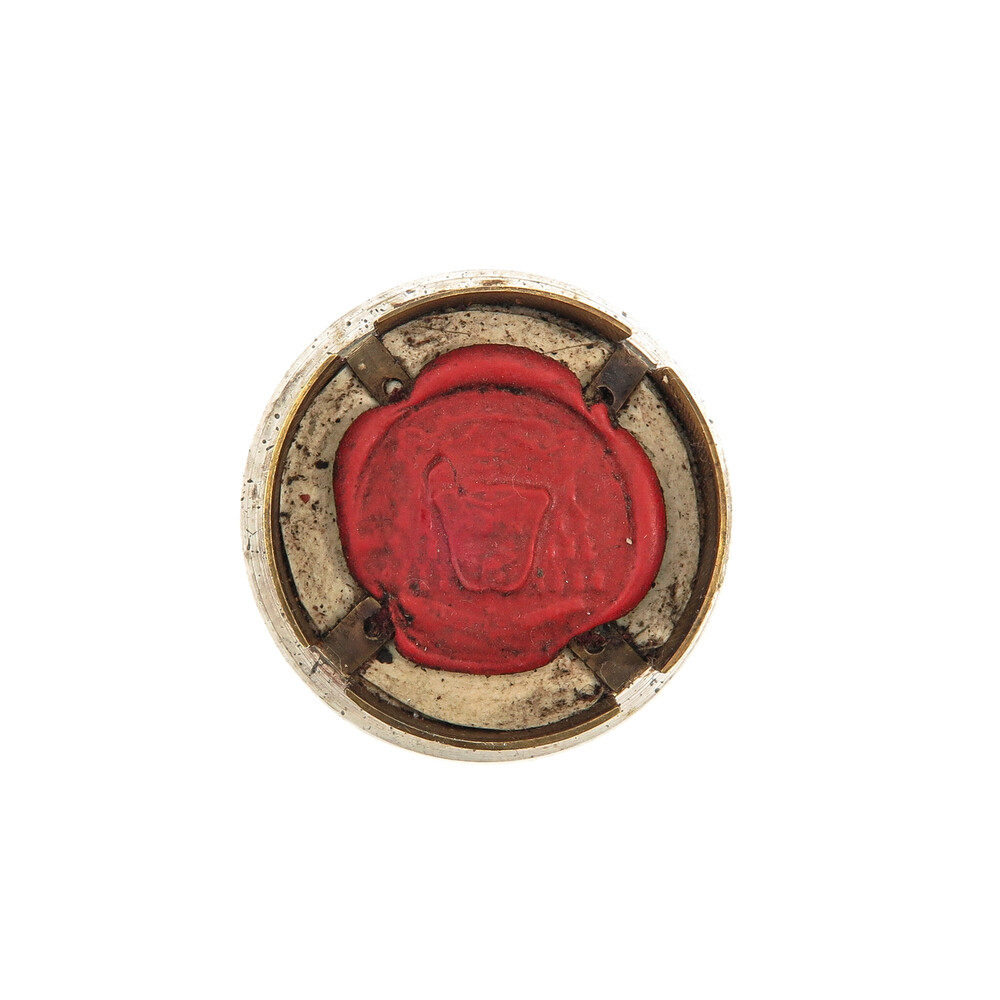 1  Reliquary - Relic Ex Cineribus St. Francis Of Assisi With Original Document