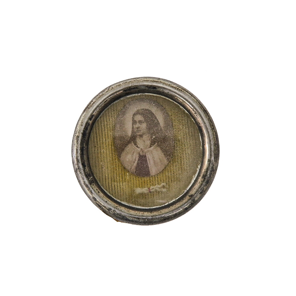 1  Reliquary - Relic Ex Indusio St. Theresia With Original Document