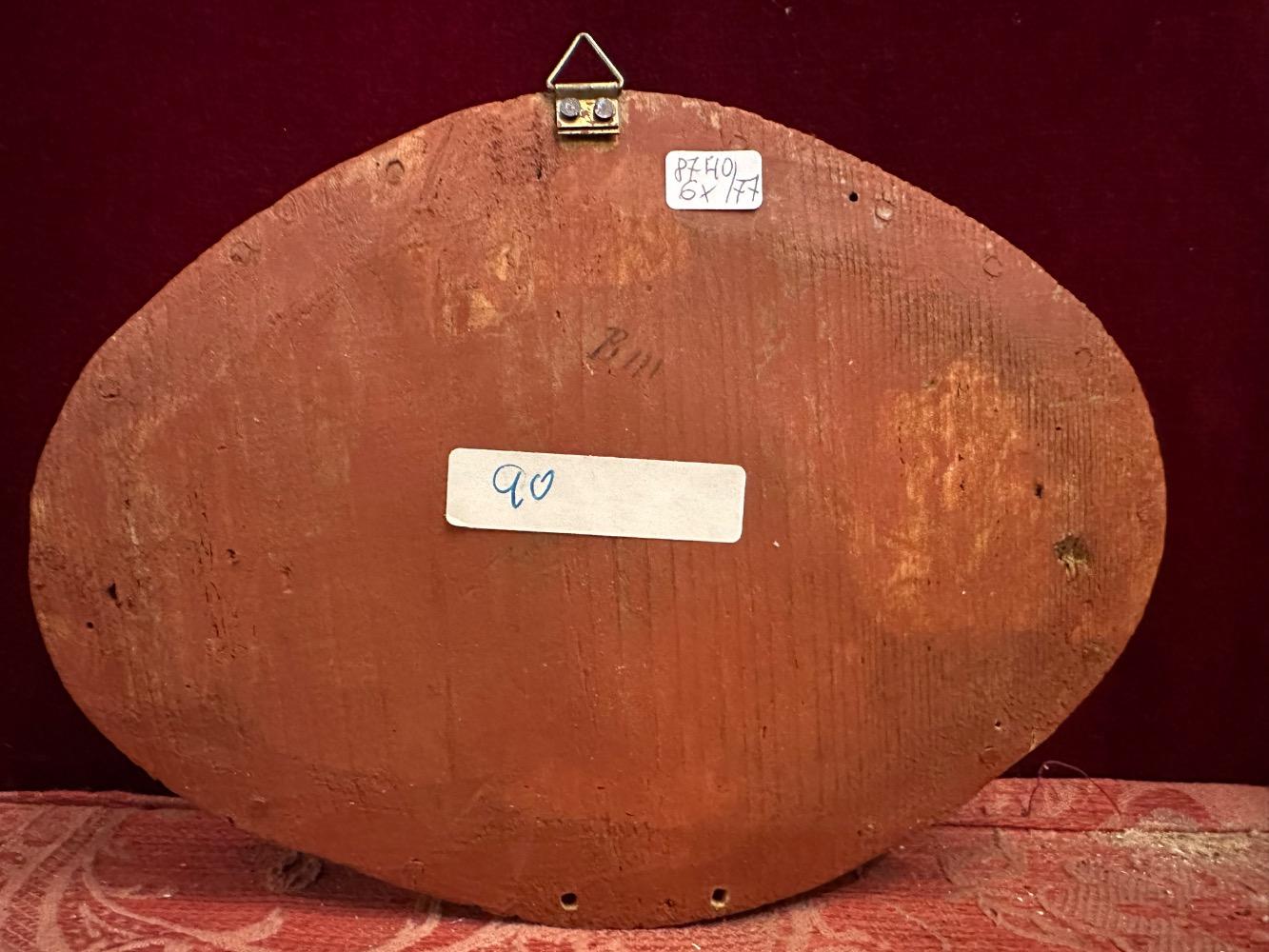 1  Reliquary - Relic Ex Ossibus Relics : Ss. Socios. S. Maurtius. S. Eustasius ( Abbati ). S. Mardarius. S. Gallo ( Abbati )