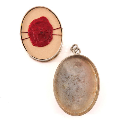 Reliquary - Relic Ex Ossibus St. Alphonsus With Original Document Italy  20th century ( 1915 )