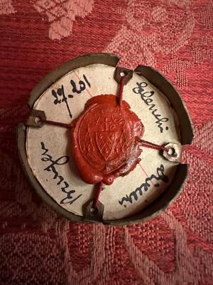 1  Reliquary - Relic Ex Ossibus St. Antonius Of Padua