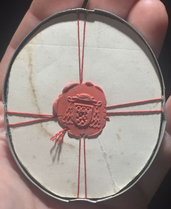 1  Reliquary - Relic Ex Ossibus St. Barbara - Ex Ossibus St. Nicholas Bishop Of Myra - Ex Ossibus St. Mark The Evangelist - Ex Velo St. Lucy Virgin And Martyr - Ex Ossibus St. Peter Apostle & More