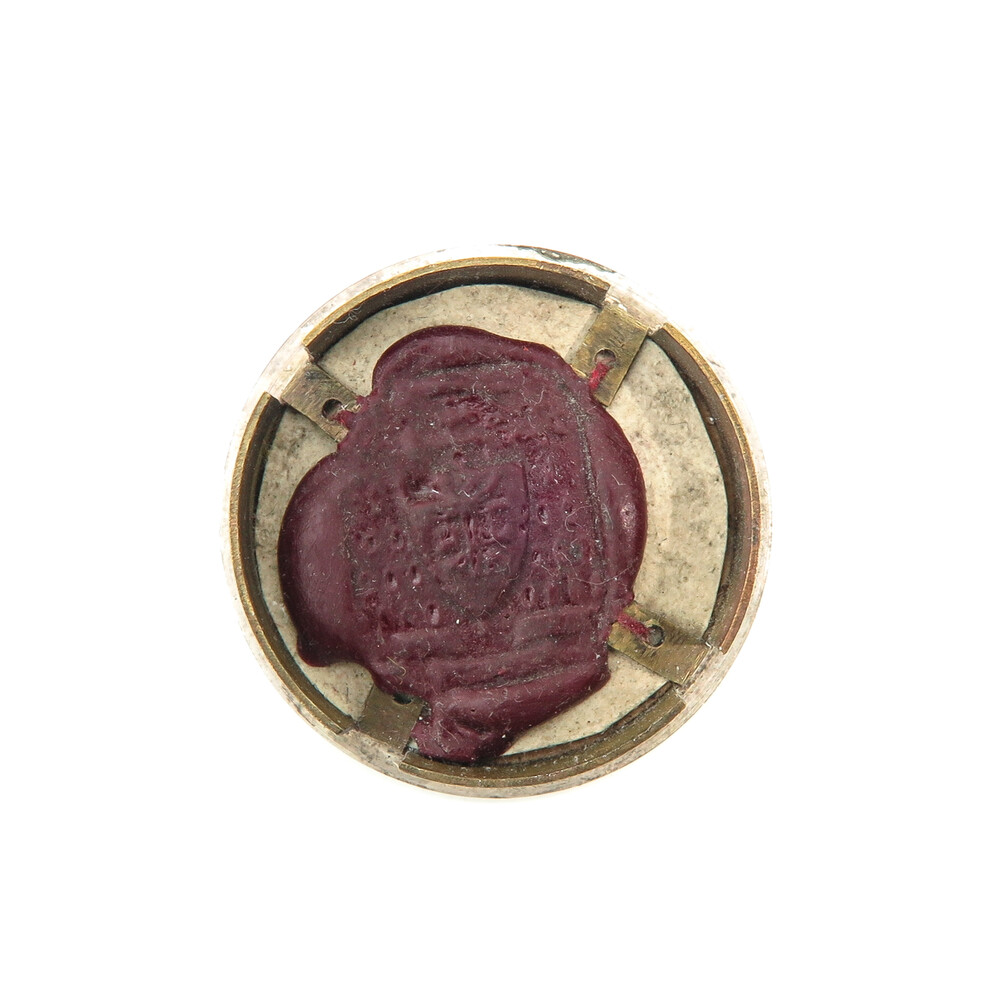 1  Reliquary - Relic Ex Ossibus St. Donatus With Original Document