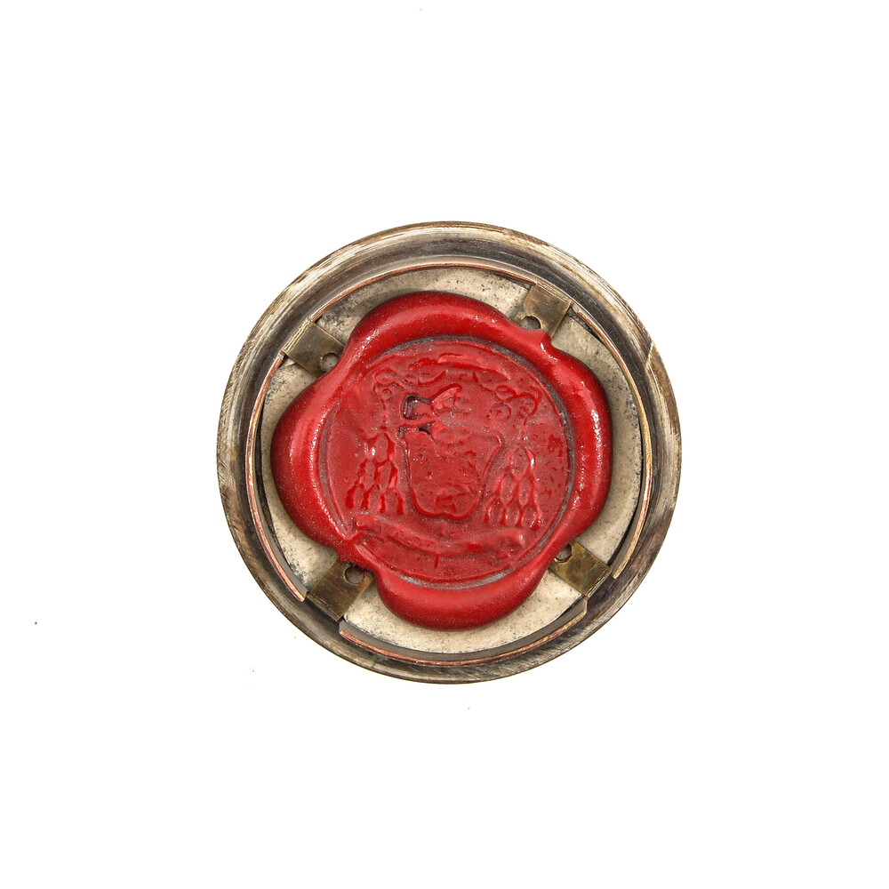 1  Reliquary - Relic Ex Ossibus St. Frederici With Original Document