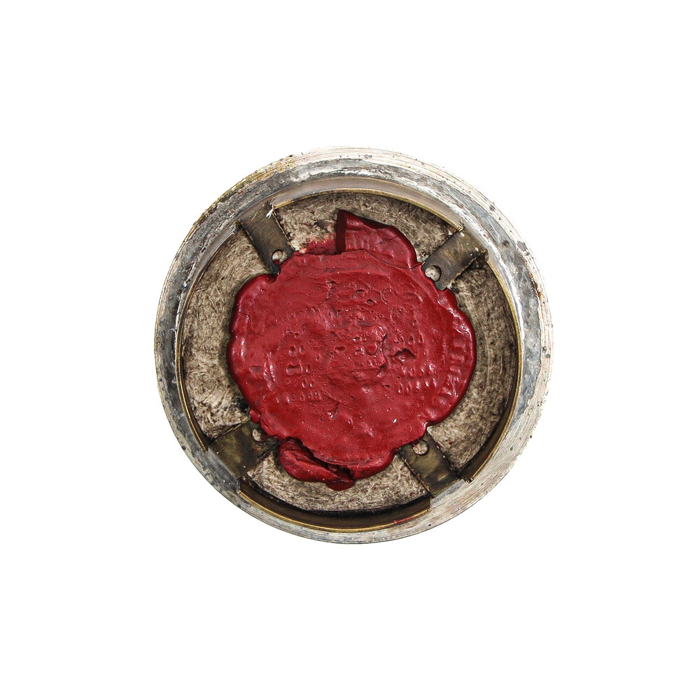 1  Reliquary - Relic Ex Ossibus St. Hubertus With Original Document