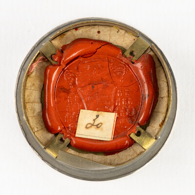 1  Reliquary - Relic Ex Ossibus St. Paul With Original Document