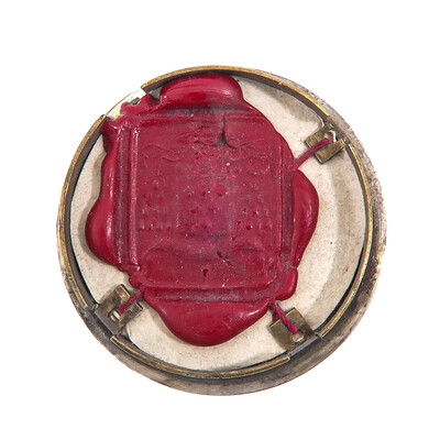 1  Reliquary - Relic St. Blasius With Original Document ! Expected !