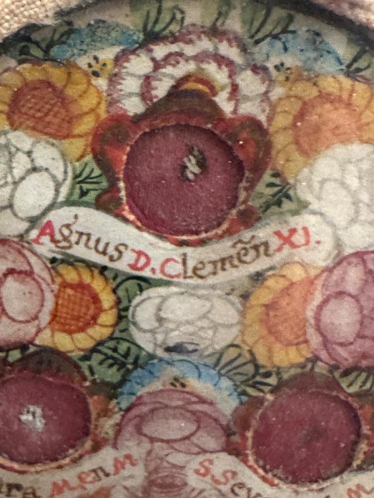 1  Reliquary - Relic St. Clemens Xl. St. Severinus. St. Barbara.