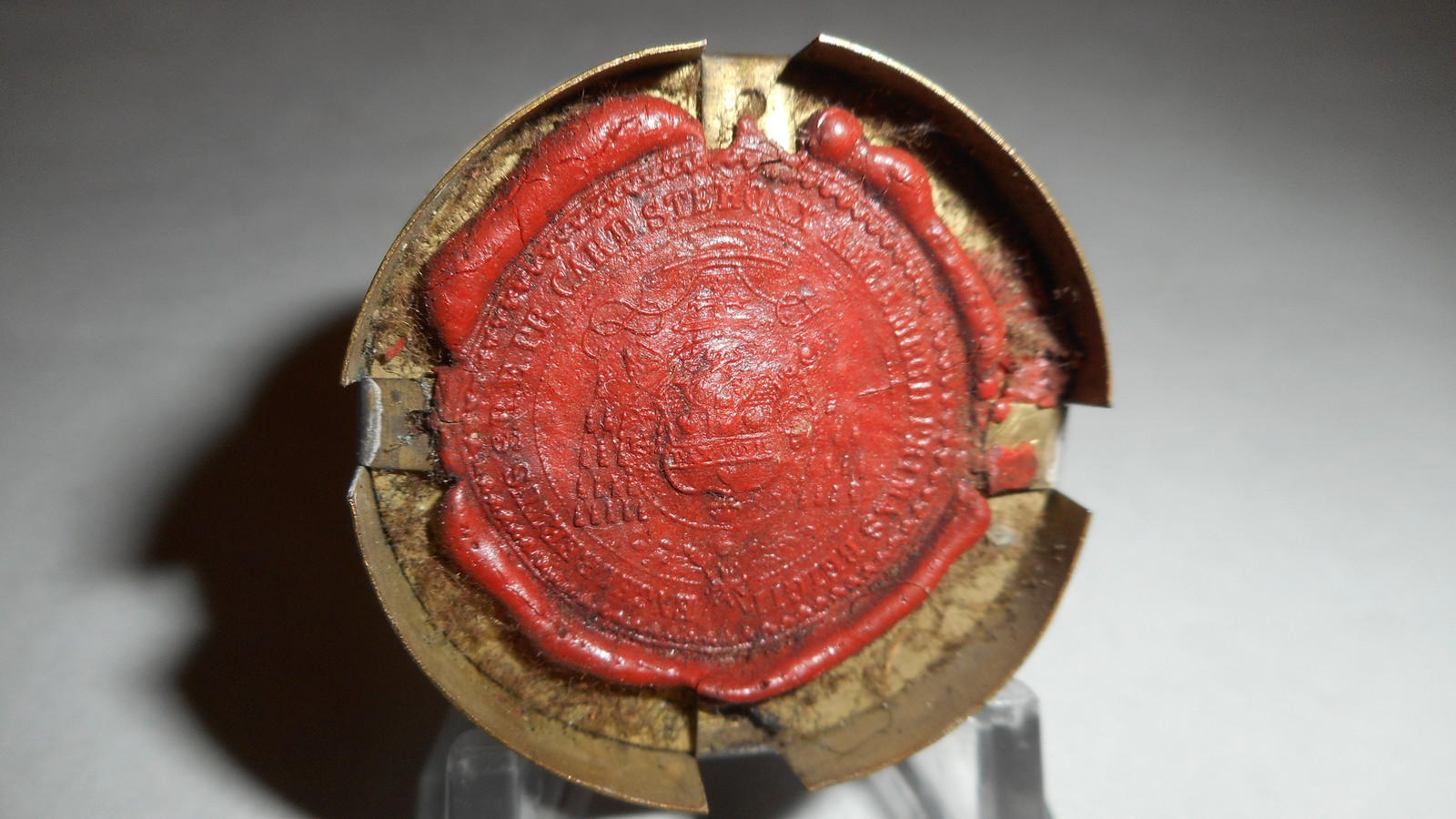 1  Reliquary - Relic St. Franciscus Ass. Ex Veste With Original Document