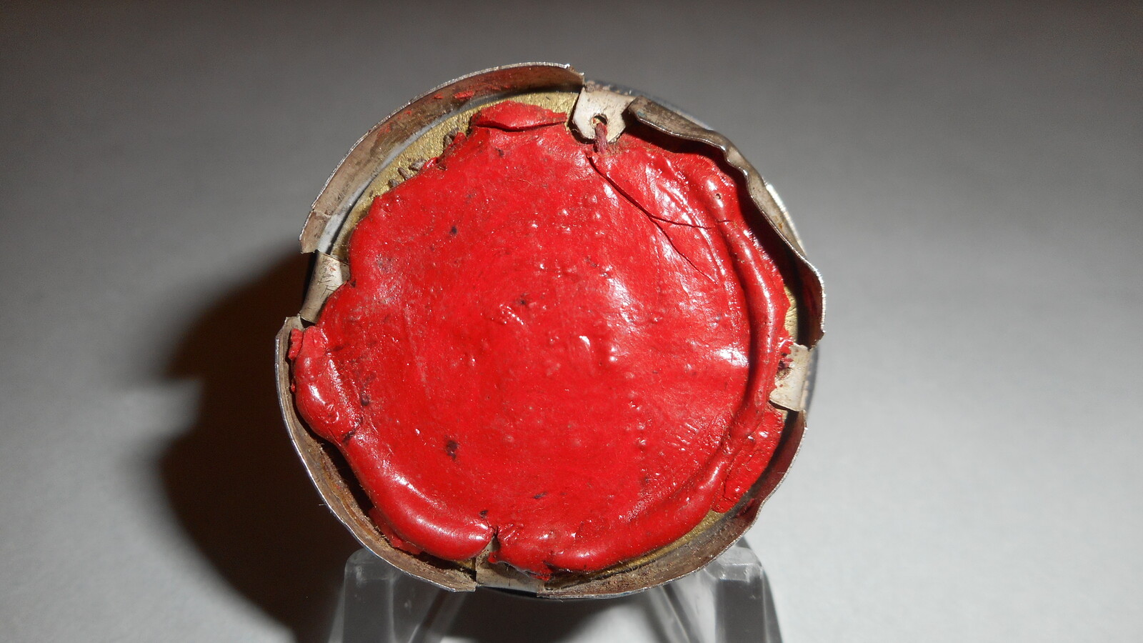 1  Reliquary - Relic St. Lambertus With Original Document