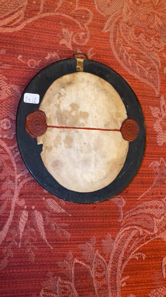 1  Reliquary - Relic St. Margareta Maria Alacoque With Document Ex Cendres = Ex Ashes