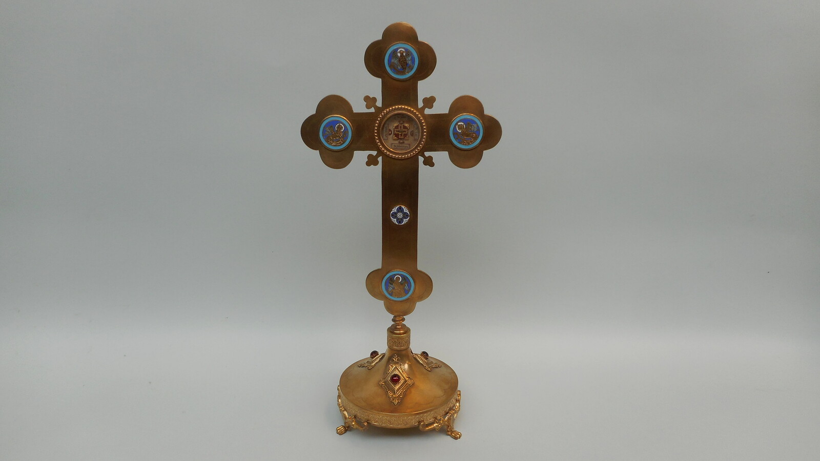1  Reliquary - Relic True Cross & 4 Evangelists