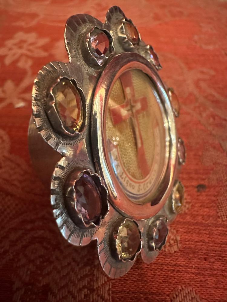 1  Reliquary - Relic True Cross Originally Sealed