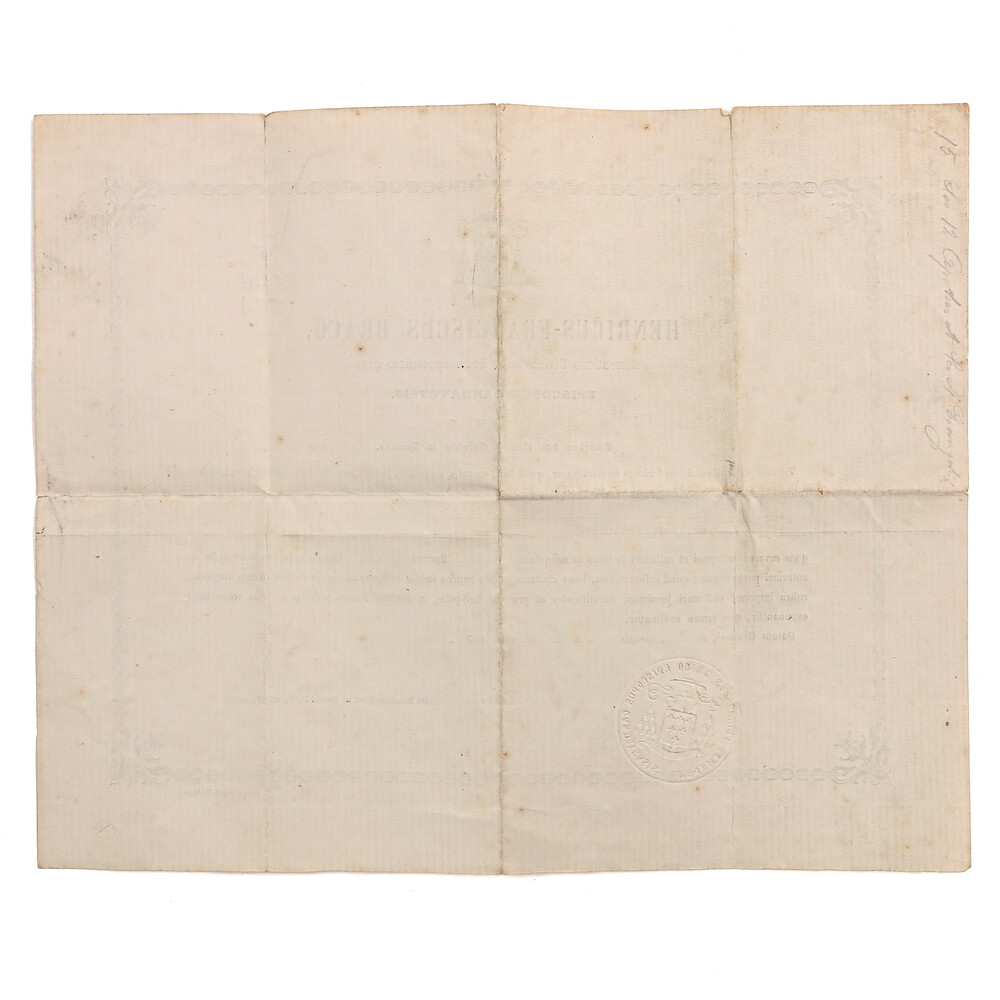 1  Reliquary - Relics 12 Apostles & The 4 Evangelists With Original Document