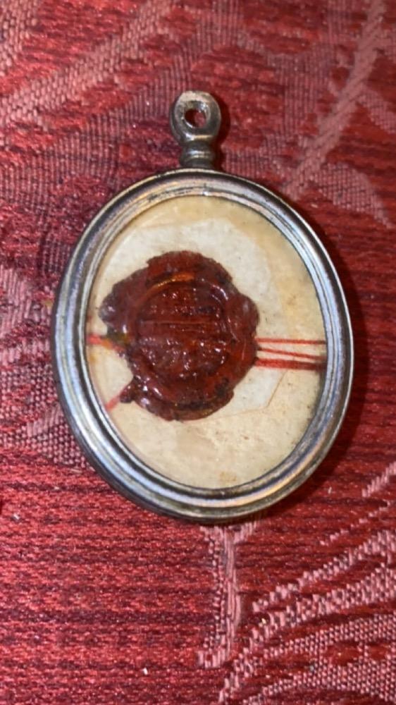 1  Reliquary - Relics St. Pius V, P.M. St. Sylvester P.