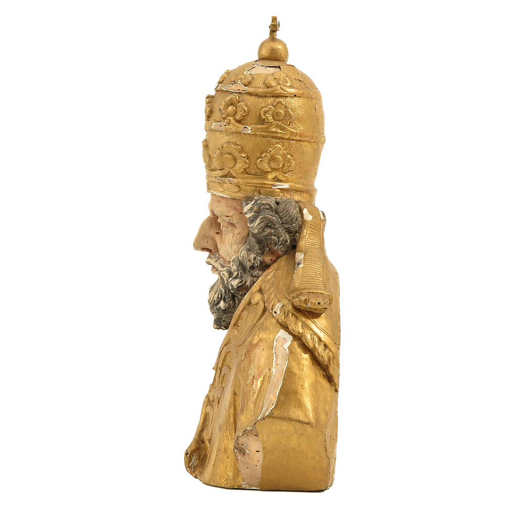 1 Rococo Reliquary - Relic Bust Relics St. Peter & St. Paul