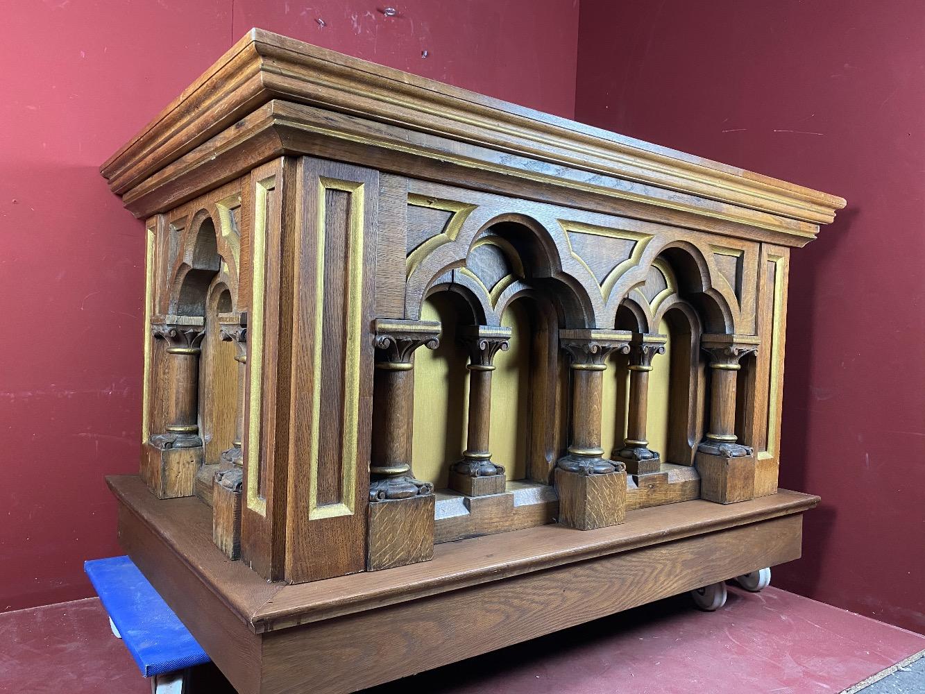 1 Romanesque Altar All Sides Equal