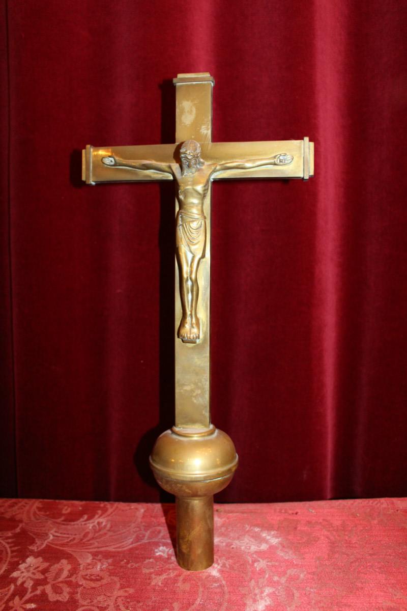 1 Romanesque Processional - Cross
