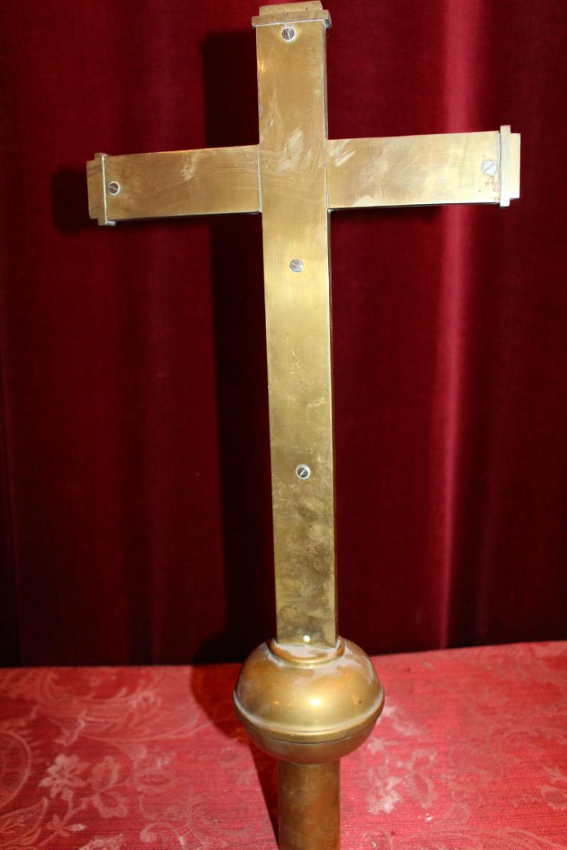 1 Romanesque Processional - Cross