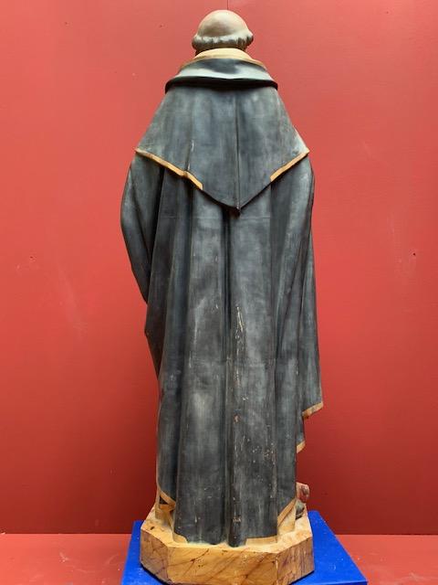 1 Romanesque St. Dominic Statue