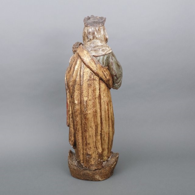1 Romanesque St. Mary Statue